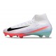 Nike Air Zoom Mercurial Superfly 10 Elite FG Blanco Negro