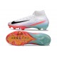 Nike Air Zoom Mercurial Superfly 10 Elite FG Blanco Negro