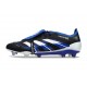 Bota de Futbol adidas Predator Elite FT FG Negro Azul Lúcido Blanco