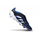 Bota de Futbol adidas Predator Elite FT FG Negro Azul Lúcido Blanco