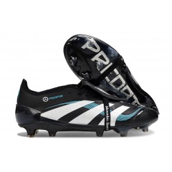 Bota de Futbol adidas Predator Elite FT FG Negro Blanco Azul