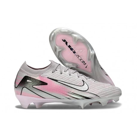 Nike Air Zoom Mercurial Vapor 16 Elite FG Gris Rosa