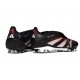 Bota de Futbol adidas Predator Elite FT FG Negro Blanco Rojo