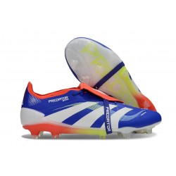 Bota de Futbol adidas Predator Elite FT FG Azul Blanco Rojo