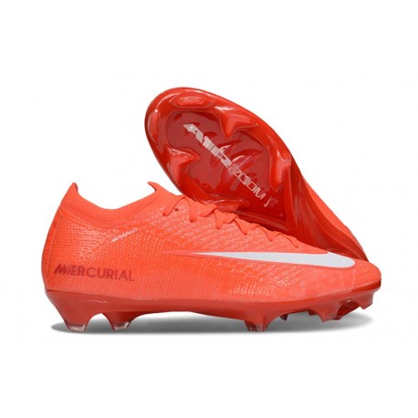 Nike Air Zoom Mercurial Vapor 16 Elite FG Rojo Blanco