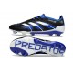 Botines de Futbol adidas Predator Elite FG Negro Azul Lúcido Blanco
