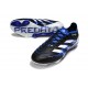 Botines de Futbol adidas Predator Elite FG Negro Azul Lúcido Blanco