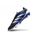 Botines de Futbol adidas Predator Elite FG Negro Azul Lúcido Blanco