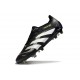 Botines de Futbol adidas Predator Elite FG Negro Blanco Limón Lúcido
