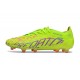 Botines de Futbol adidas Predator Elite FG Limón Lúcido Rosa Lúcido Azul Fusion