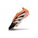 Botines de Futbol adidas Predator Elite FG Negro Blanco Naranja