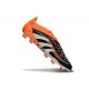 Botines de Futbol adidas Predator Elite FG Negro Blanco Naranja