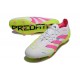 Botines de Futbol adidas Predator Elite FG Blanco Rosa Amarillo