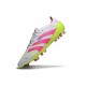 Botines de Futbol adidas Predator Elite FG Blanco Rosa Amarillo