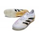 Botines de Futbol adidas Predator Elite FG Blanco Negro Dorada