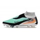 Bota De Fútbol Nike Phantom 6 High Elite Fg Hyper Turq Cromo Negro Carmesí Total