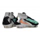 Bota De Fútbol Nike Phantom 6 High Elite Fg Hyper Turq Cromo Negro Carmesí Total
