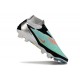 Bota De Fútbol Nike Phantom 6 High Elite Fg Hyper Turq Cromo Negro Carmesí Total