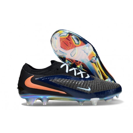 Nike Phantom 6 Low Elite Fg Negro Naranja