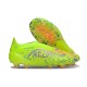 adidas Predator 25 Elite Laceless FG Limón Lúcido Rosa Lúcido Azul Fusion