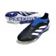 adidas Predator 25 Elite Laceless FG Negro Azul Lúcido Blanco