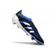 adidas Predator 25 Elite Laceless FG Negro Azul Lúcido Blanco