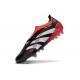 adidas Predator 25 Elite Laceless FG X MOMENTS Negro Blanco Rojo