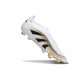 adidas Predator 25 Elite Laceless FG Ftwr Blanco Dorado Met