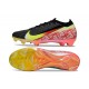 Nike Air Zoom Mercurial Vapor 16 Elite FG X VINI JR Negro Dynamic Amarillo Verde Spark Brt Carmesí