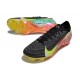 Nike Air Zoom Mercurial Vapor 16 Elite FG X VINI JR Negro Dynamic Amarillo Verde Spark Brt Carmesí