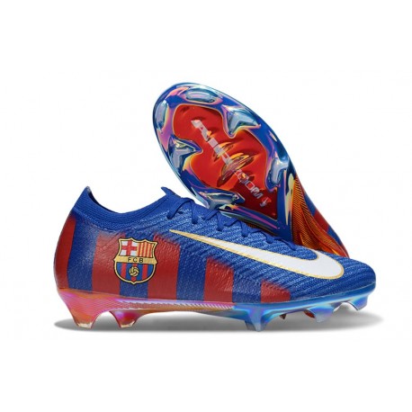 Nike Air Zoom Mercurial Vapor 16 Elite FG Barcelona Azul Rojo