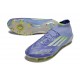 Botas de fútbol Adidas F50 Elite Mid FG Violeta Tone Limón Lúcido Morado Rush