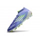 Botas de fútbol Adidas F50 Elite Mid FG Violeta Tone Limón Lúcido Morado Rush