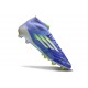 Botas de fútbol Adidas F50 Elite Mid FG Violeta Tone Limón Lúcido Morado Rush