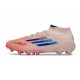 Botas de fútbol Adidas F50 Elite Mid FG Naranja Azul