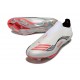 Adidas F50 + Sin Cordones FG X MESSI Ftwr Blanco Rojo Lúcido Plateado Met.