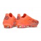 Bota Adidas F50 + Sin Cordones FG Arancione Negro
