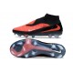Bota De Fútbol Nike Phantom 6 High Elite Fg Carmesí Vivo Negro