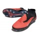 Bota De Fútbol Nike Phantom 6 High Elite Fg Carmesí Vivo Negro
