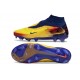 Bota De Fútbol Nike Phantom 6 High Elite Fg Amarillo Negro Rojo