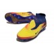 Bota De Fútbol Nike Phantom 6 High Elite Fg Amarillo Negro Rojo