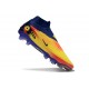 Bota De Fútbol Nike Phantom 6 High Elite Fg Amarillo Negro Rojo