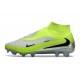 Bota De Fútbol Nike Phantom 6 High Elite Fg Gris Verde