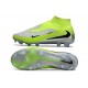 Bota De Fútbol Nike Phantom 6 High Elite Fg Gris Verde