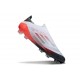 Zapatos Adidas F50 Elite Laceless FG Blanco Negro Rojo