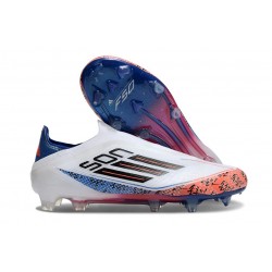 Adidas Bota F50 Elite FG Son Blanco Negro Rojo Vivo