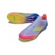 Zapatos Adidas F50 Elite Laceless FG Azul Fusion Limón Lúcido Rosa Lúcido