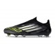 Zapatos Adidas F50 Elite Laceless FG Negro Blanco Amarillo