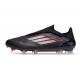 Zapatos Adidas F50 Elite Laceless FG Negro Rojo