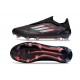 Zapatos Adidas F50 Elite Laceless FG Negro Rojo
